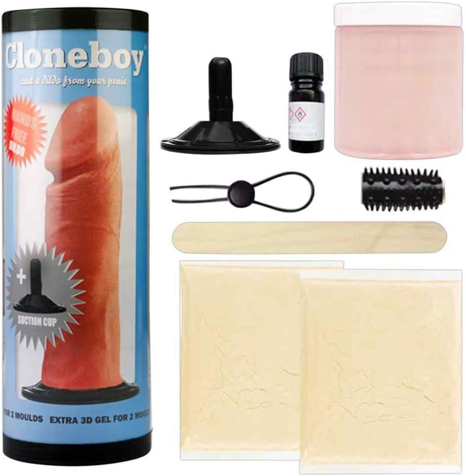 Penisabdruck-Set "Clone-Boy" mit Saugnapf, Suction Cup Nude