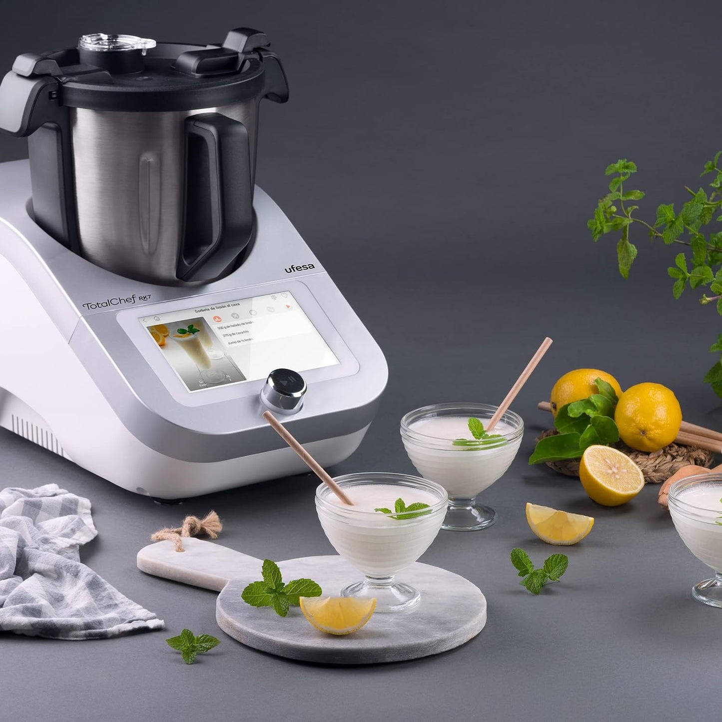 TotalChef RK7 Multifunktions-Küchenmaschine mit WLAN, RK7