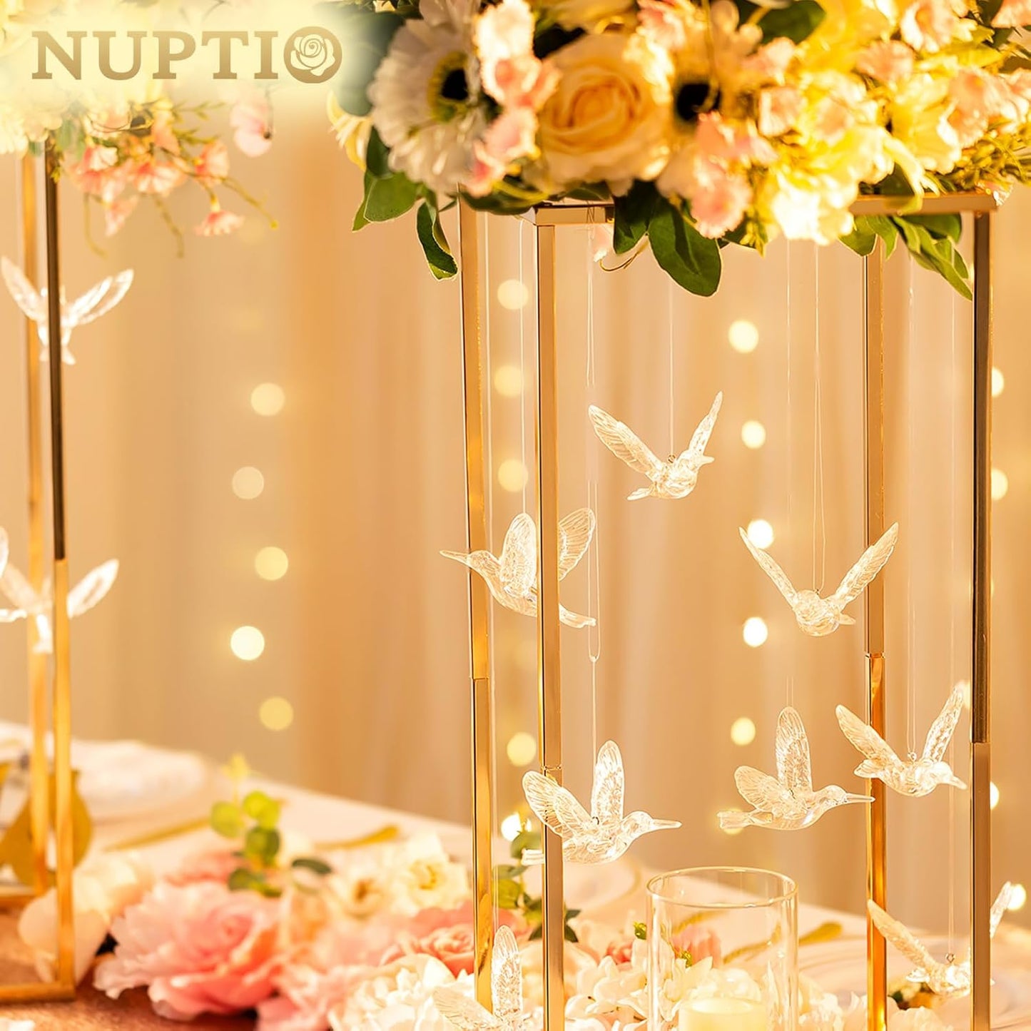 Fliegende Vogel Deko-Ornamente Set (100 Stück), 100 Stück