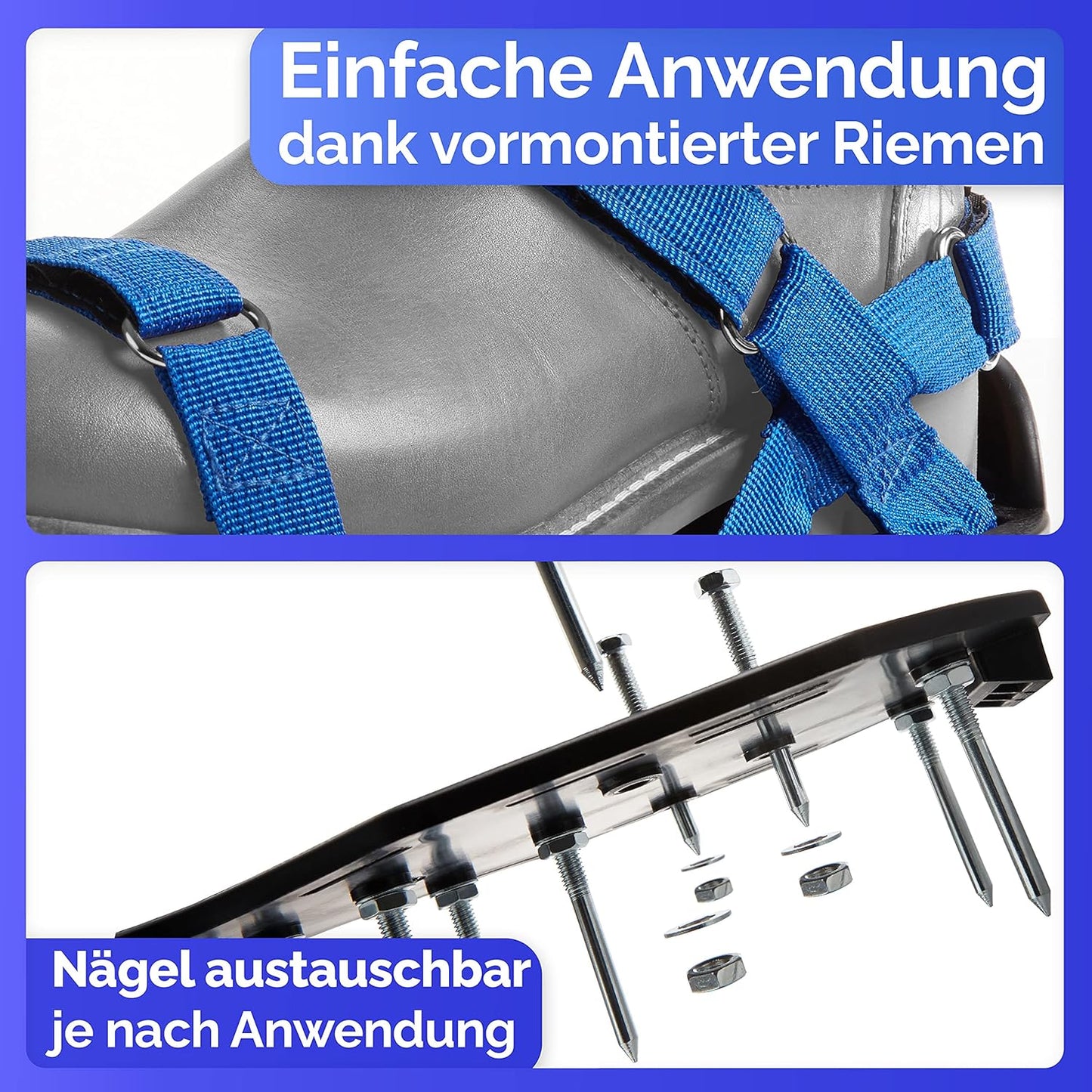 Nagelschuhe ‎NS-000, zwei Nagellängen