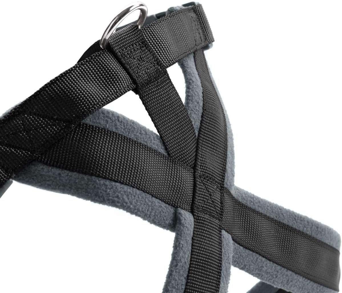 Hundegeschirr London Comfort, atmungsaktiv, verstellbar, schwarz S-M/2