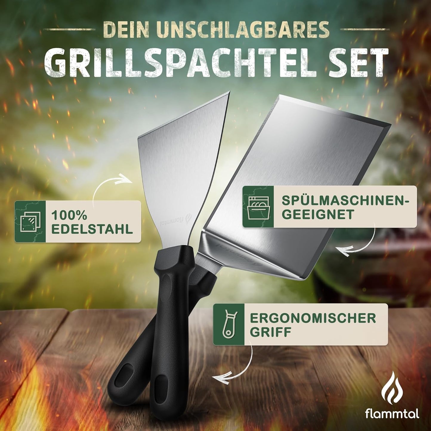 Grillspachtel-Set