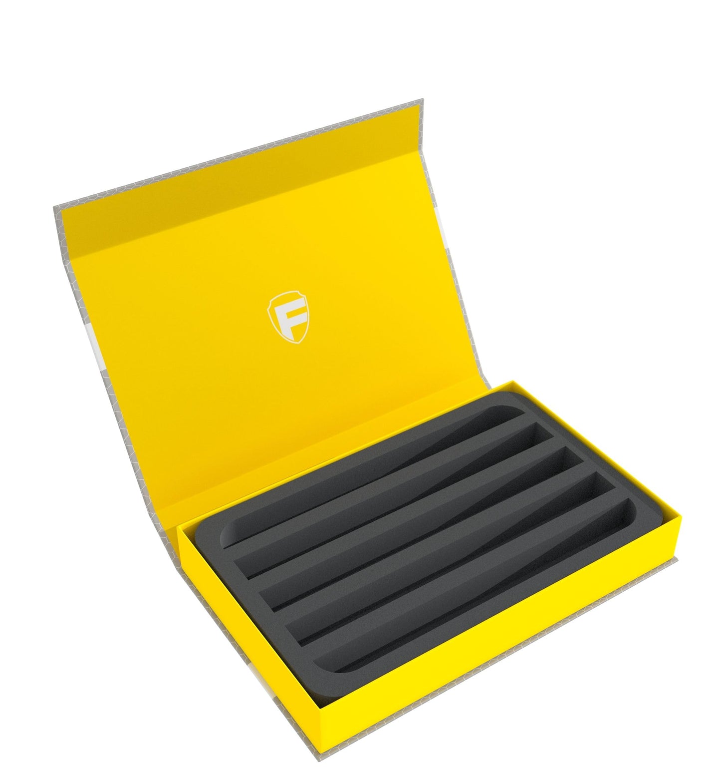 Magnetbox für Modelleisenbahn mit 5 Stegen