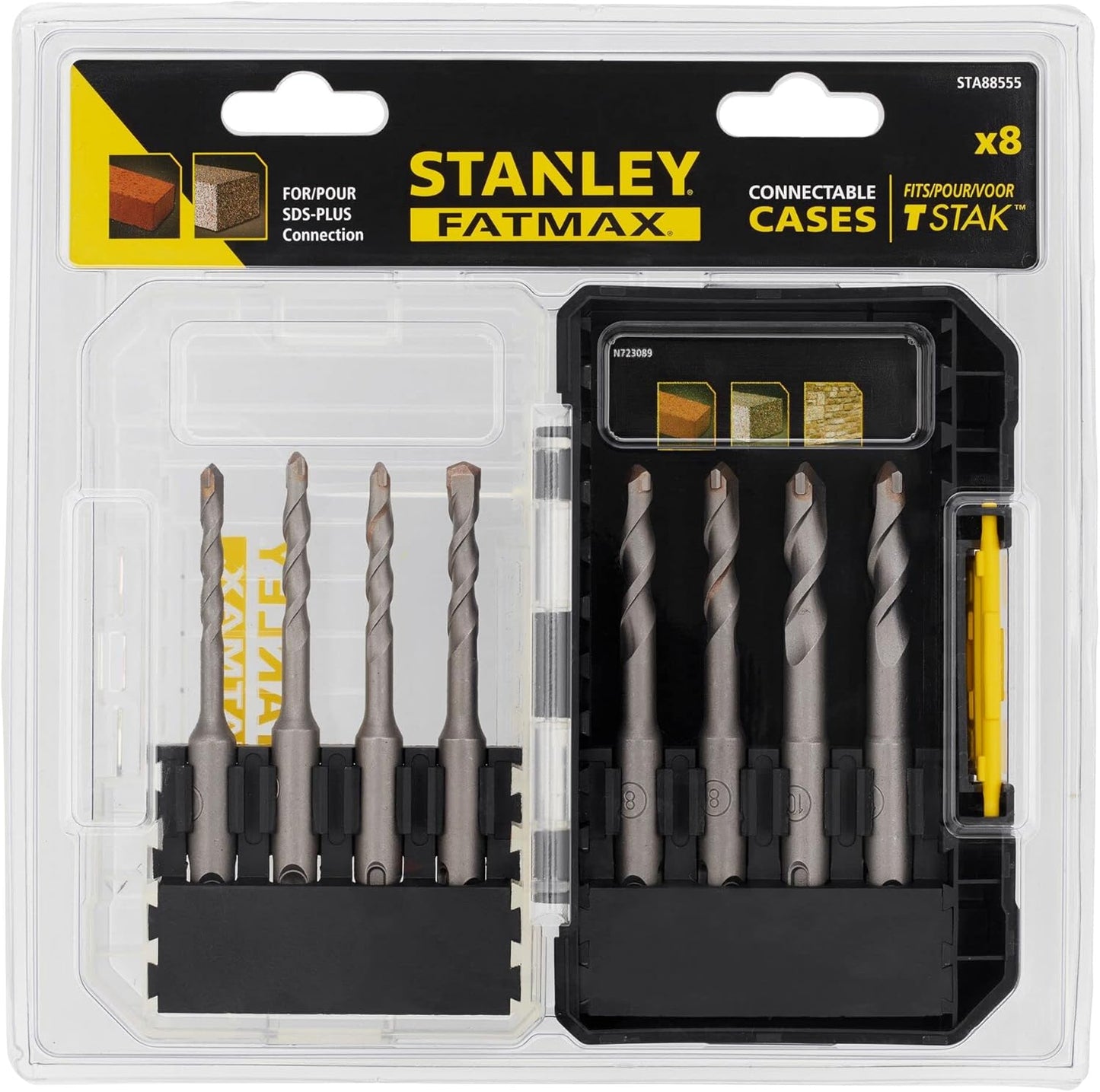 8-teiliges Steinbohrer Set STA88555