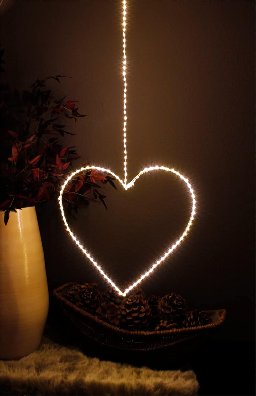 LED Herz mit 120 LEDs (38 cm)