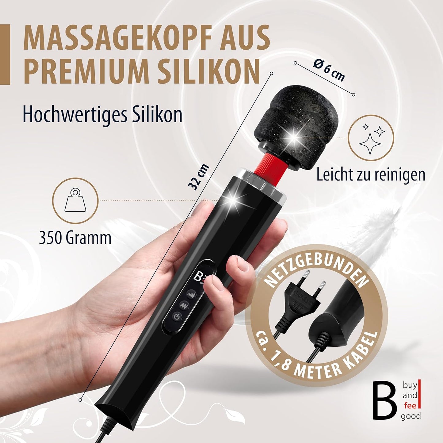 Magic Wand Vibrationsmassagegerät für Frauen