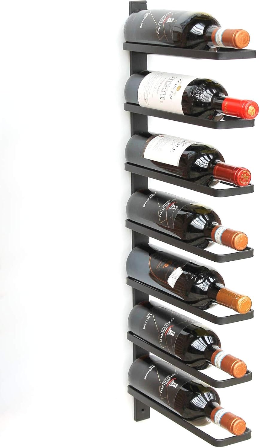 Weinregal für die Wandmontage
