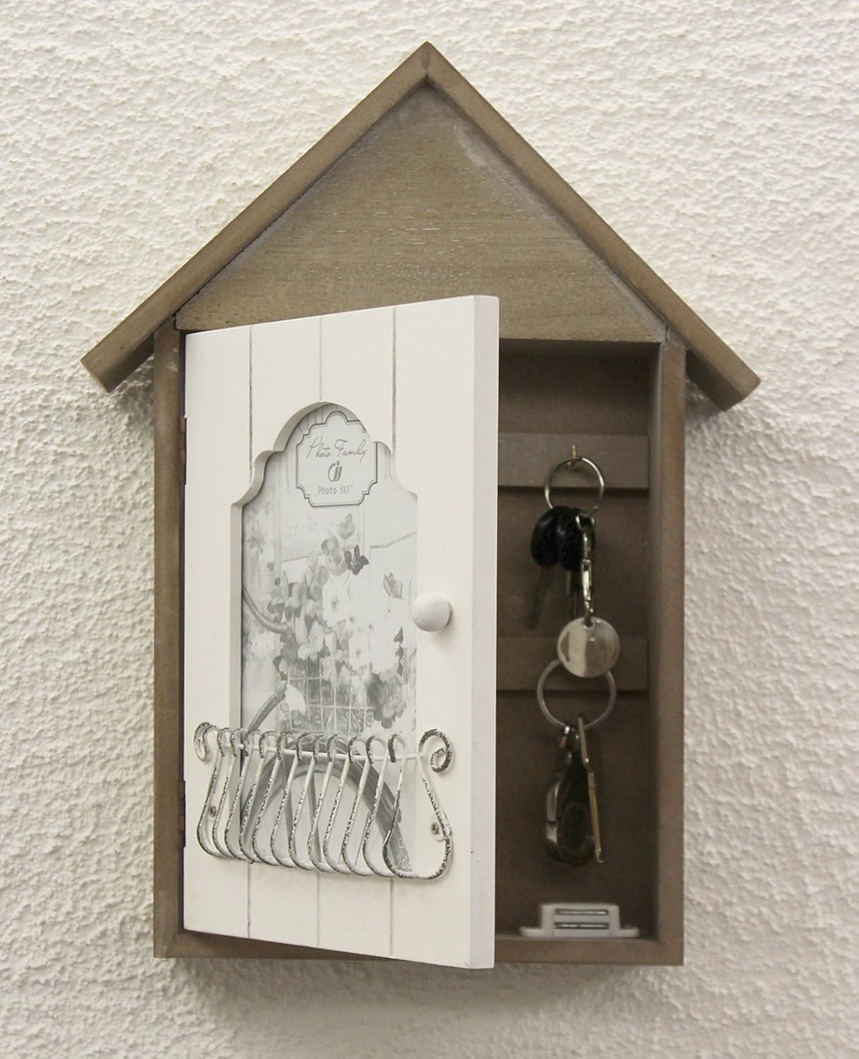 Schlüsselkasten mit Bilderrahmen