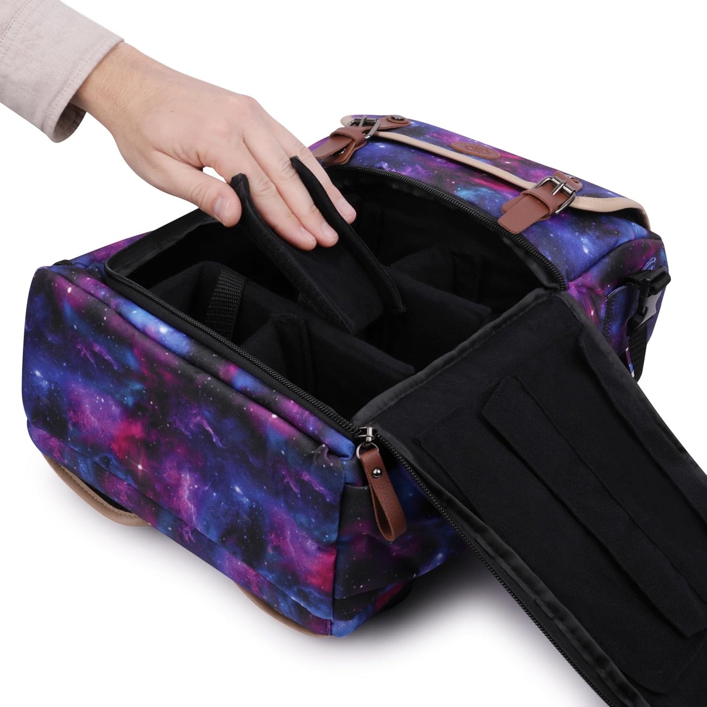 Sammelkarten-Aufbewahrungsbox-Rucksack, Einheitsgrösse Galaxis