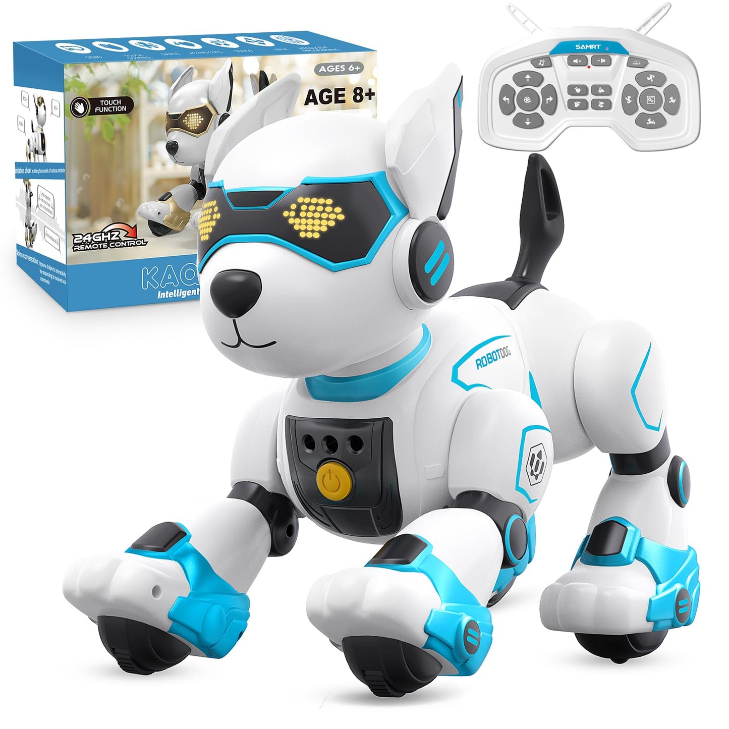 Programmierbarer Roboterhund, Blau