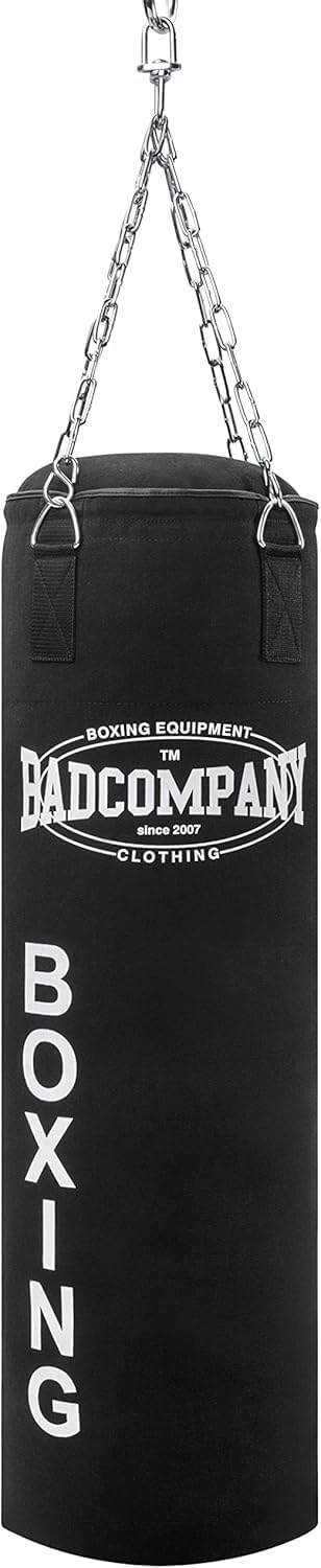 Boxsack mit Stahlkette (ungefüllt, 120 x 30 cm), ungefüllt 120 x 30 cm