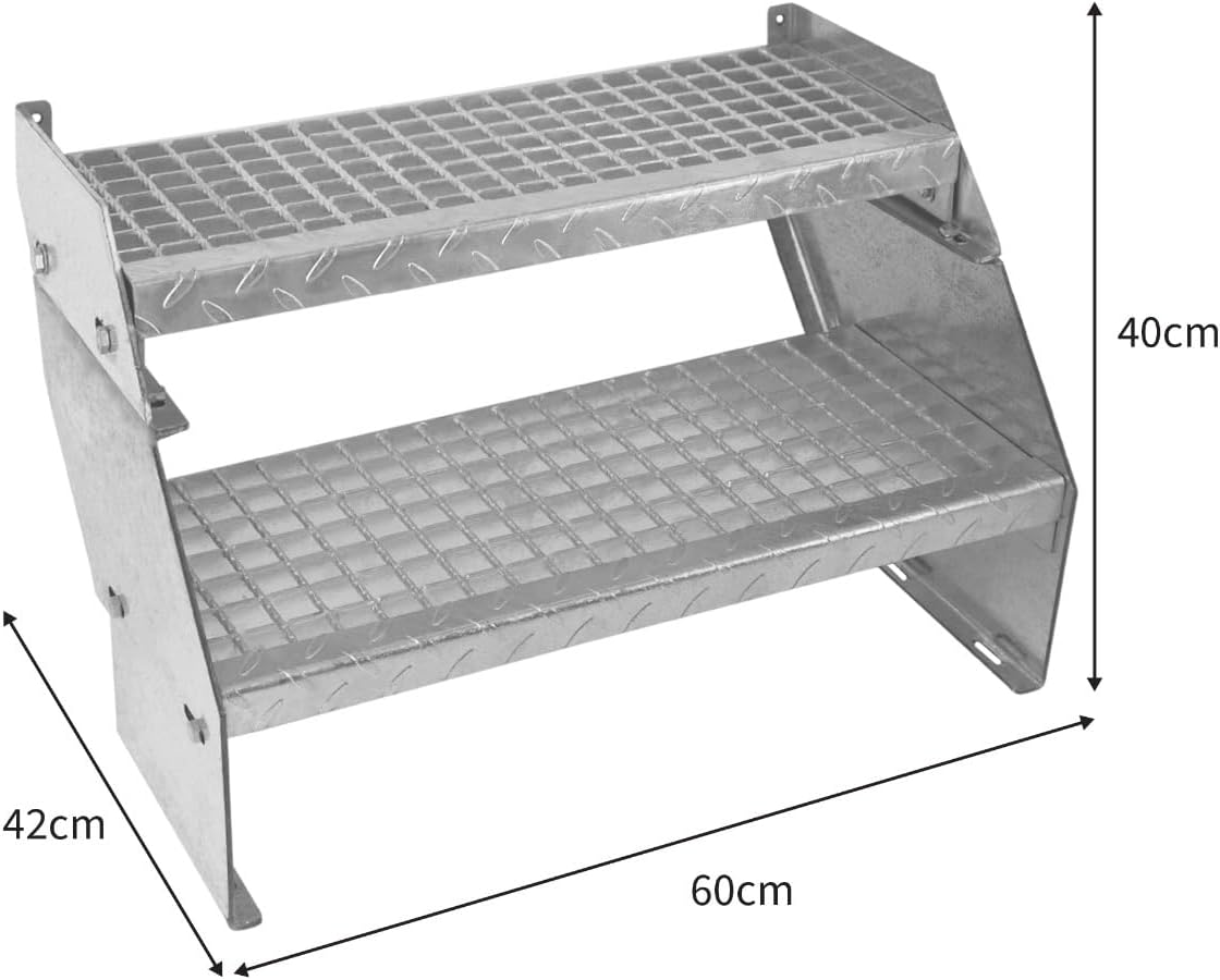 Verzinkte Stahl Treppe, 2 600mm