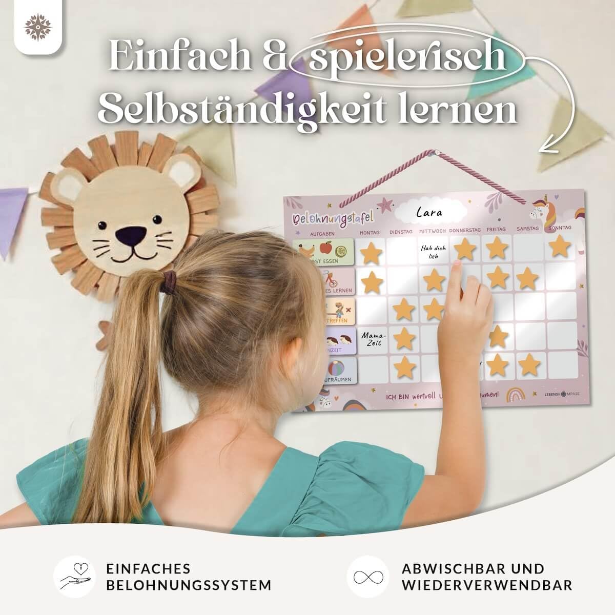 Belohnungstafel Kinder