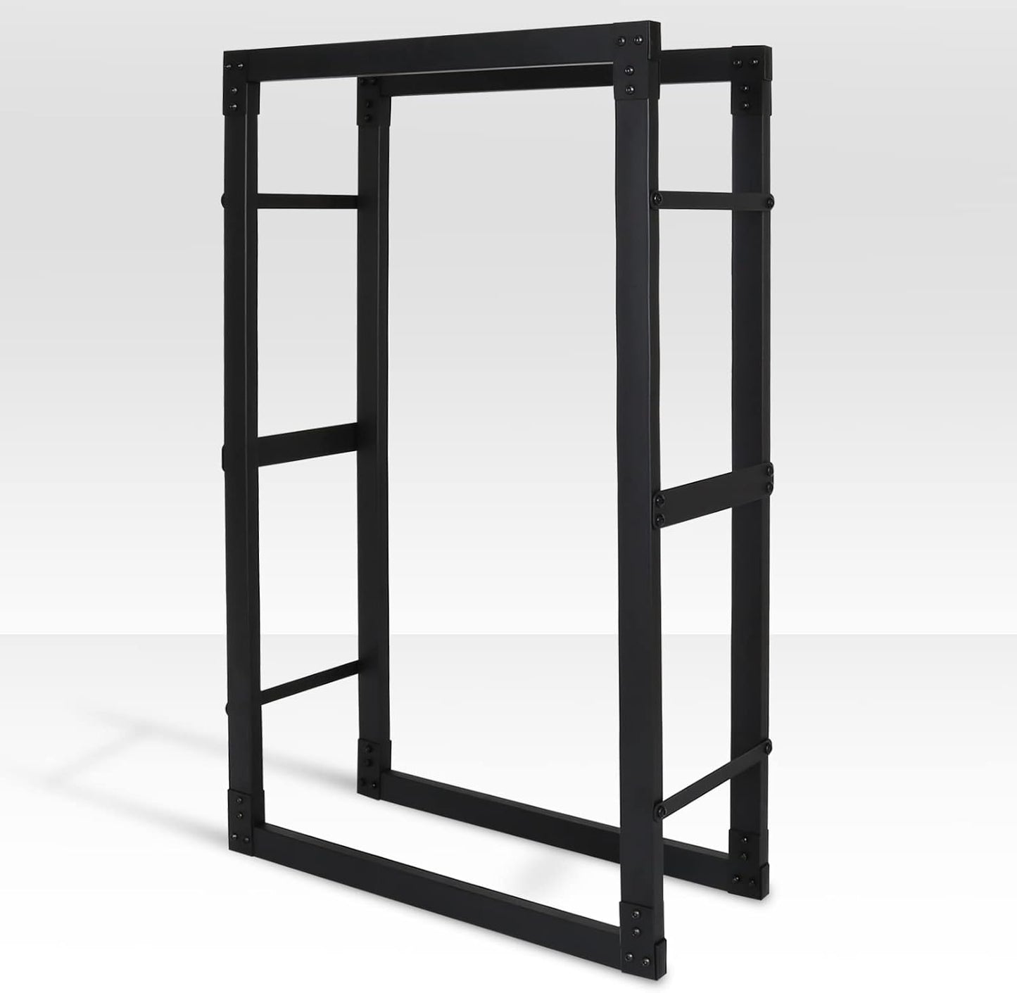 Kaminholzregal aus Metall, 25 x 80 x 100 CM