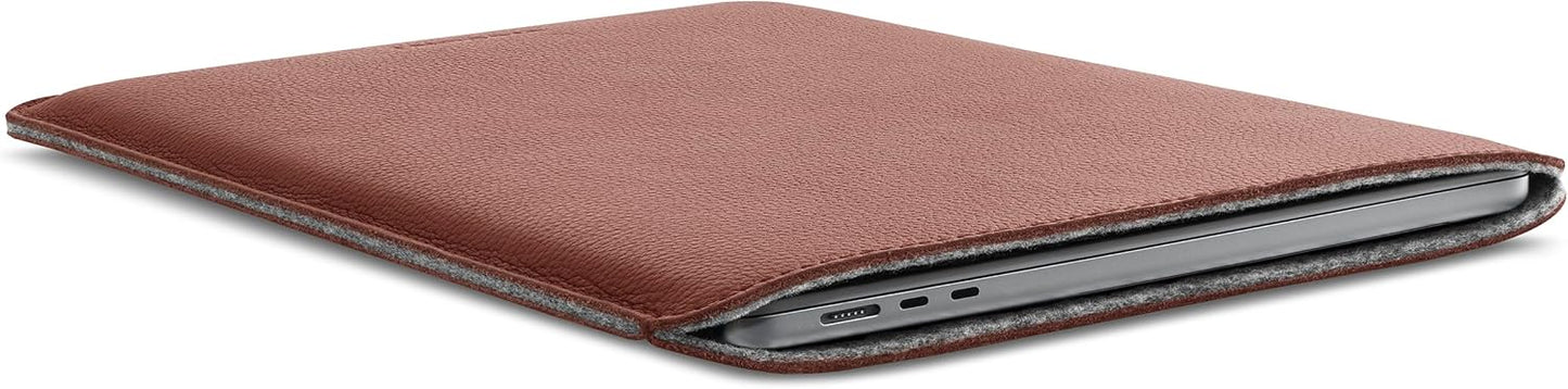 Lederhülle für MacBook Air 15, MacBook Air 15 / Cognac Braun