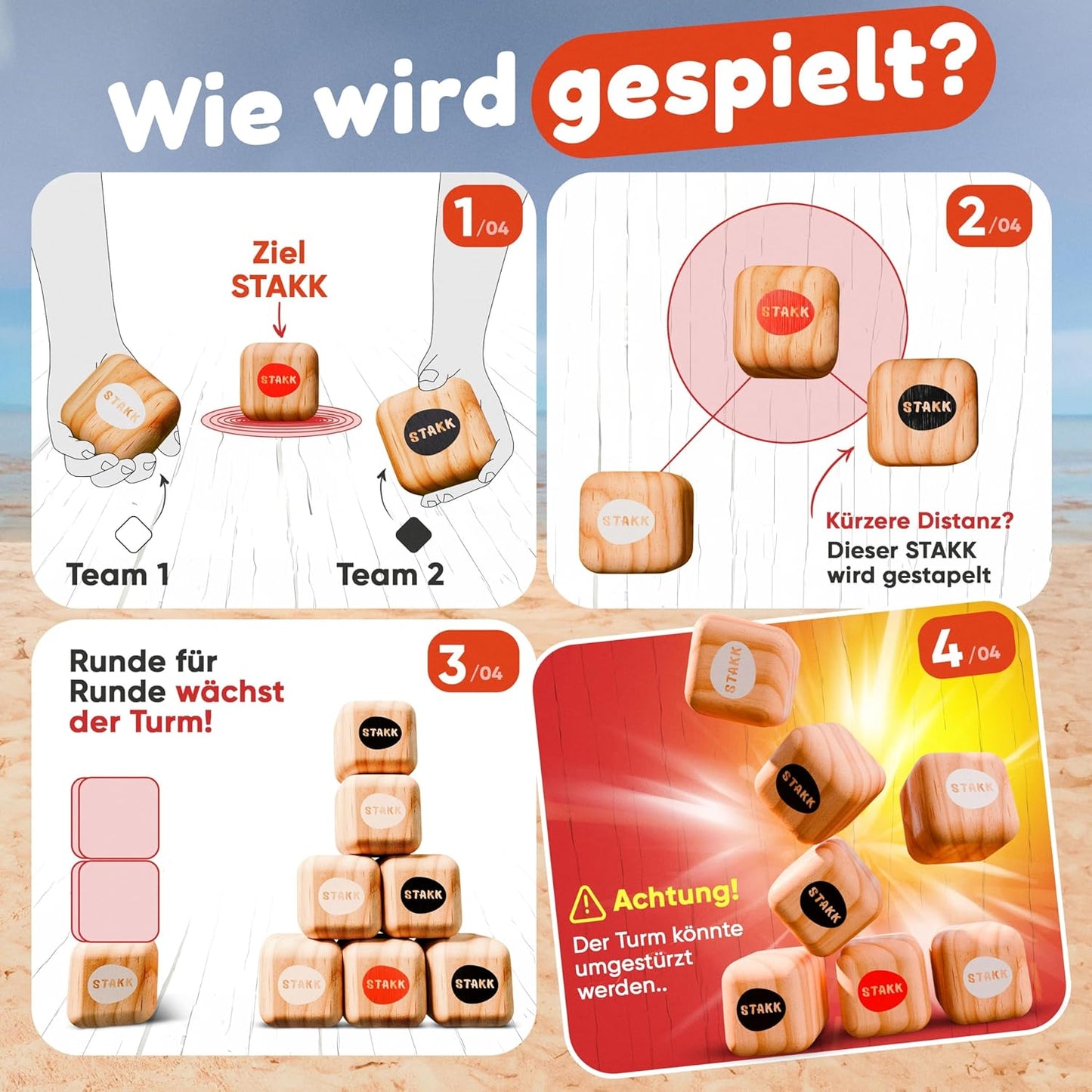 Outdoor-Wurfspiel, Modern