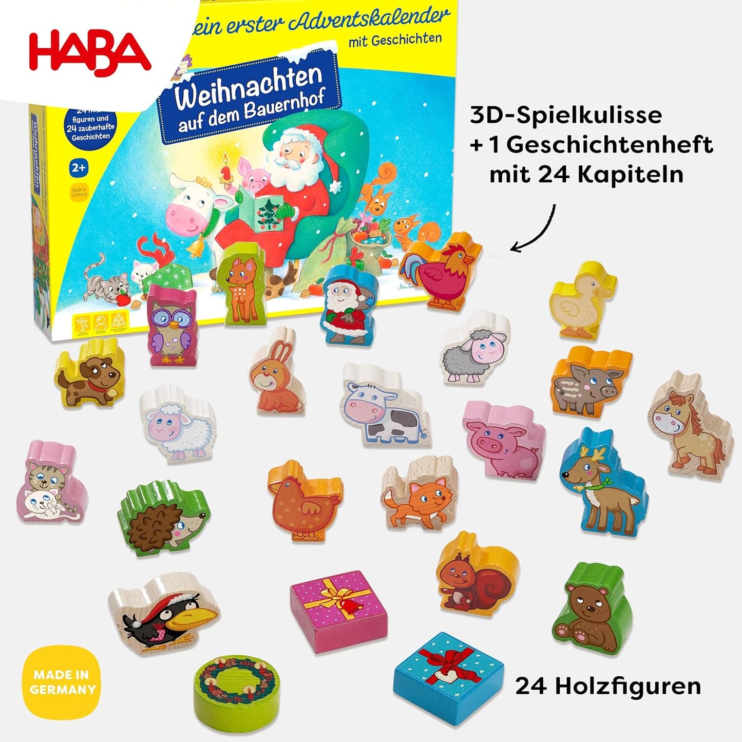 Mein erster Adventskalender, Weihnachten auf dem Bauernhof