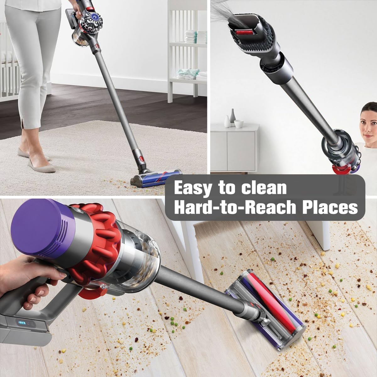 Staubsauger-Verlängerungsstange für Dyson, Blau