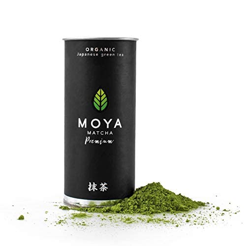 Matcha Teezeremonie-Set (5-teilig), 5-teiliges Premium Matcha Set schwarzer Schale
