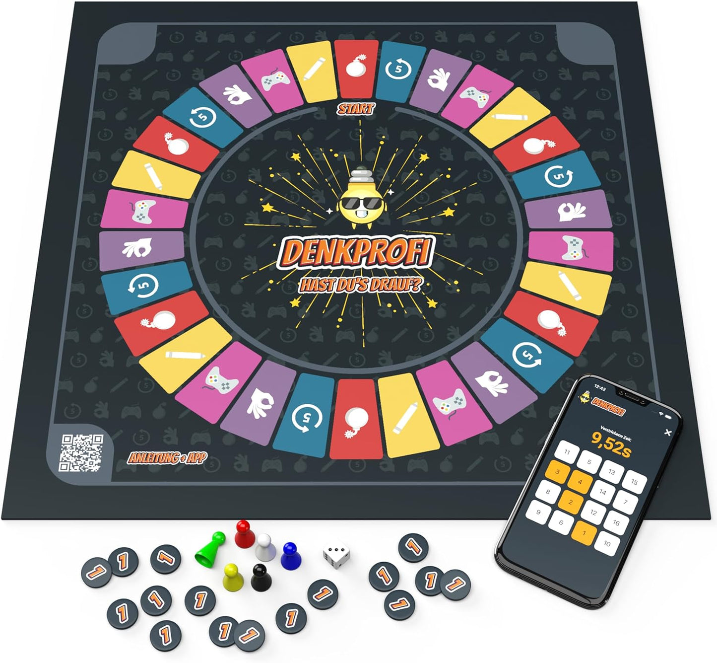 Das Brettspiel mit App, Denkprofi