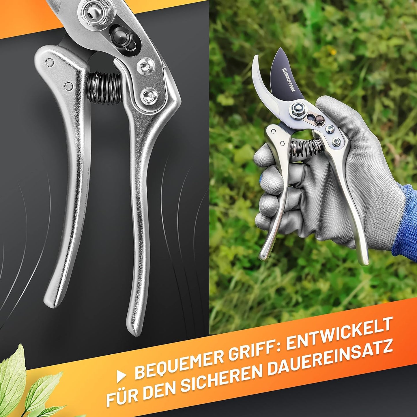Gartenschere - Silberschnitt-Bypass, 4. Silberschnitt-Bypass