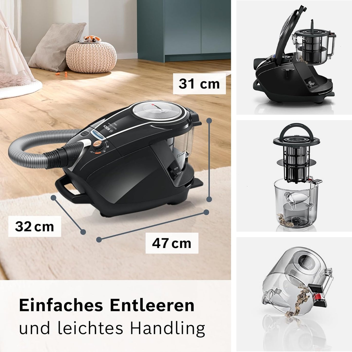 Staubsauger ProSilence Serie 8 BGS7MS64