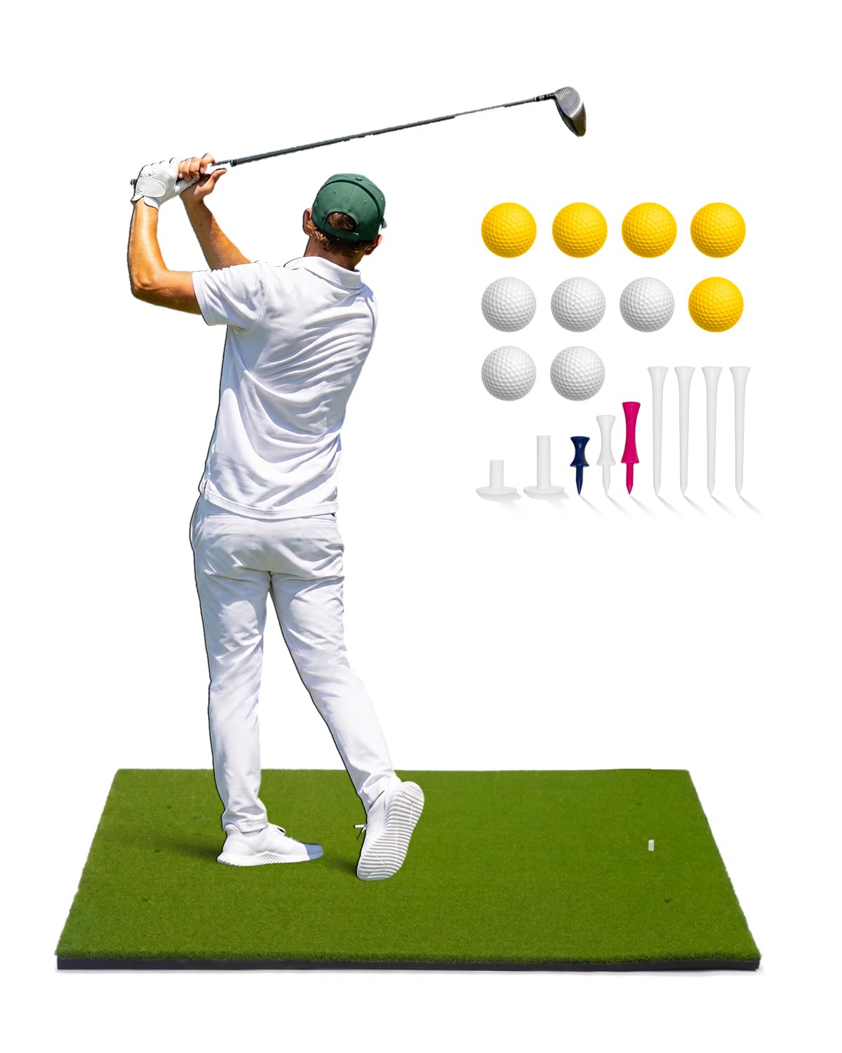 Golf-Schlagmatte für Indoor & Outdoor Training