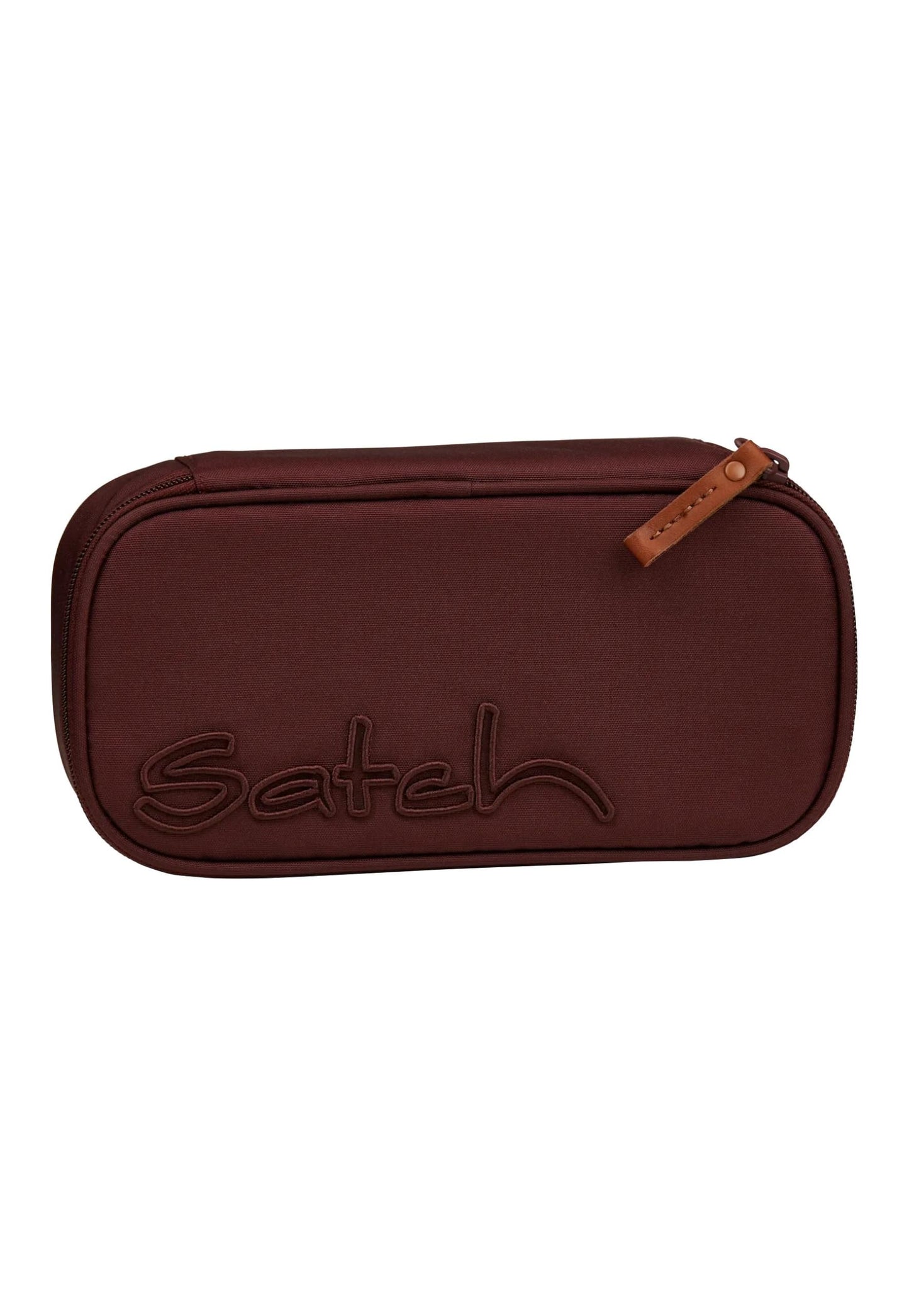 Schlamperbox mit Trenn- und Reissverschlussfach, Nordic Ruby - Beere