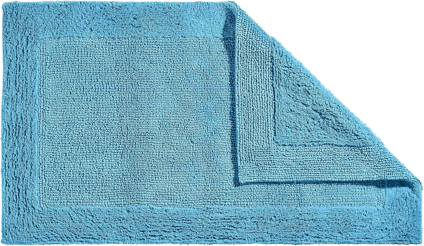 Badematte Stuttgart, 80x150 cm, Blau Badteppich - 80x150 cm