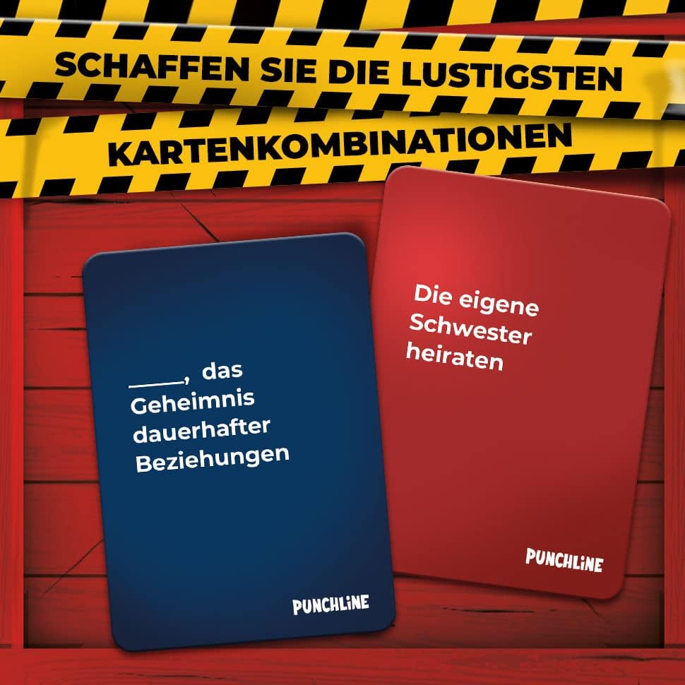 Punchline Spiel für Erwachsene, Punchline German version - Adults