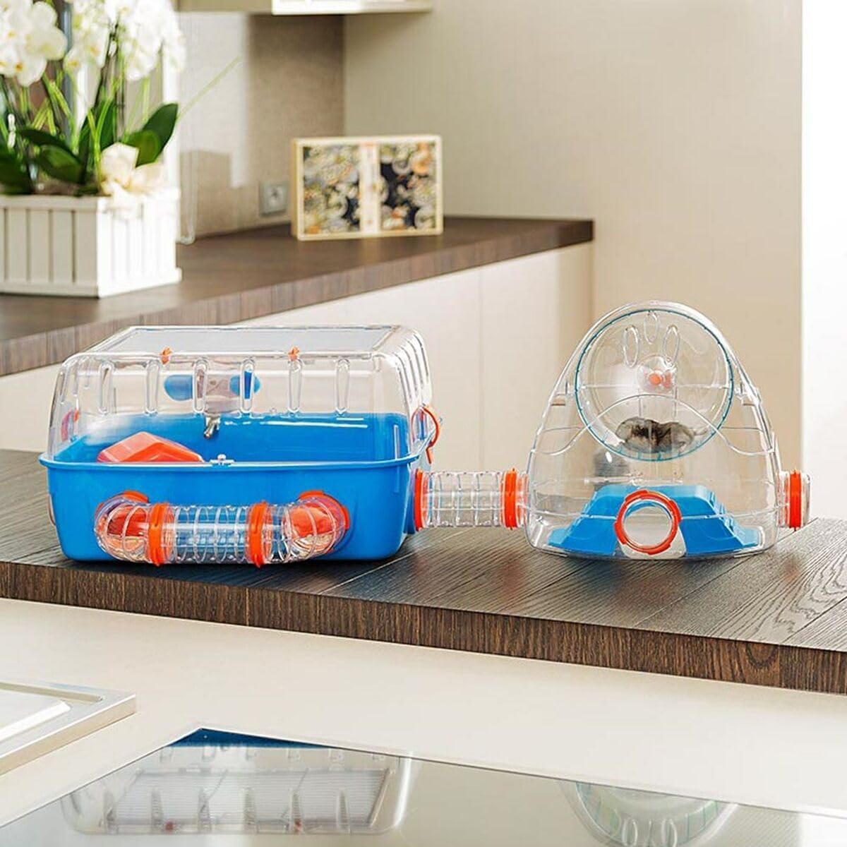 Hamsterkäfig COMBI 2 mit Zubehör, Classic