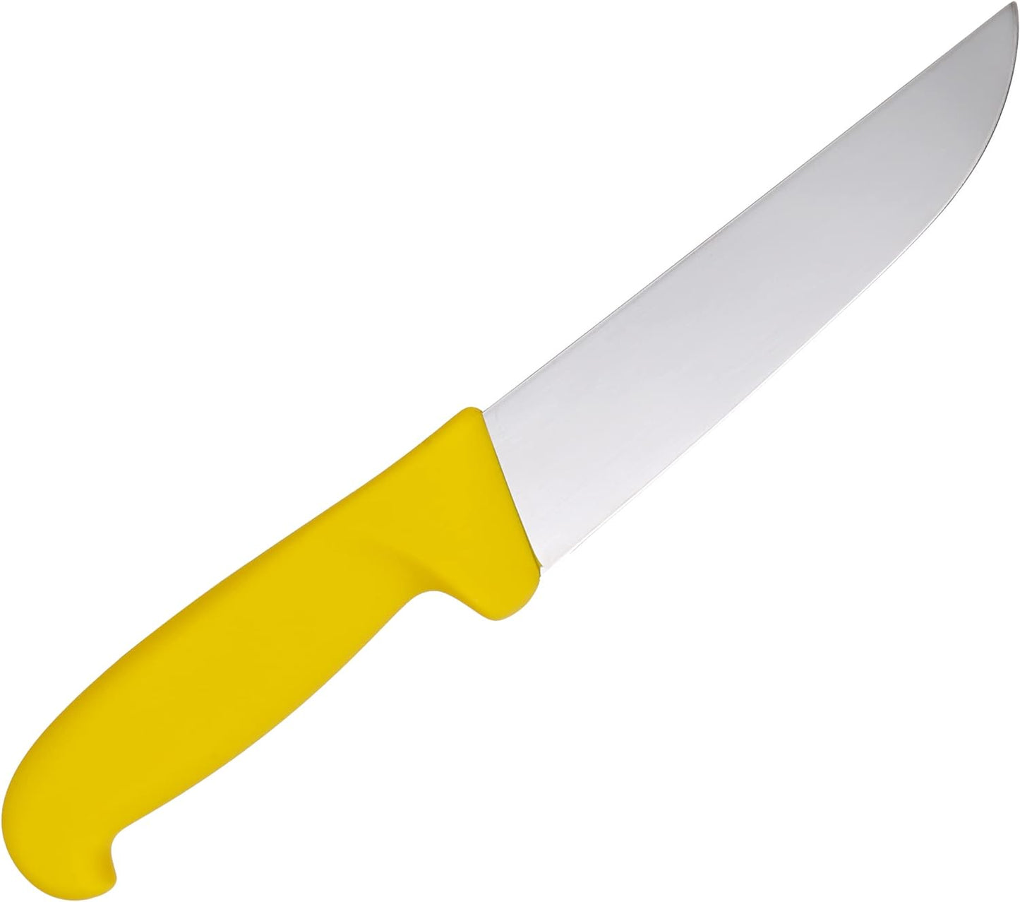 Schlachtmesser Fibrox, 16 cm|Gelb