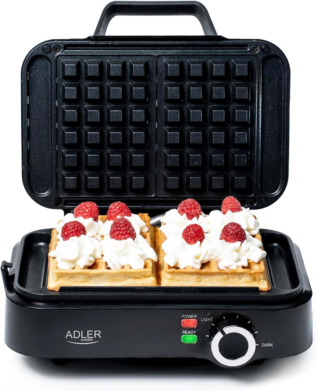 Kleines Doppelwaffeleisen mit Antihaftbeschichtung