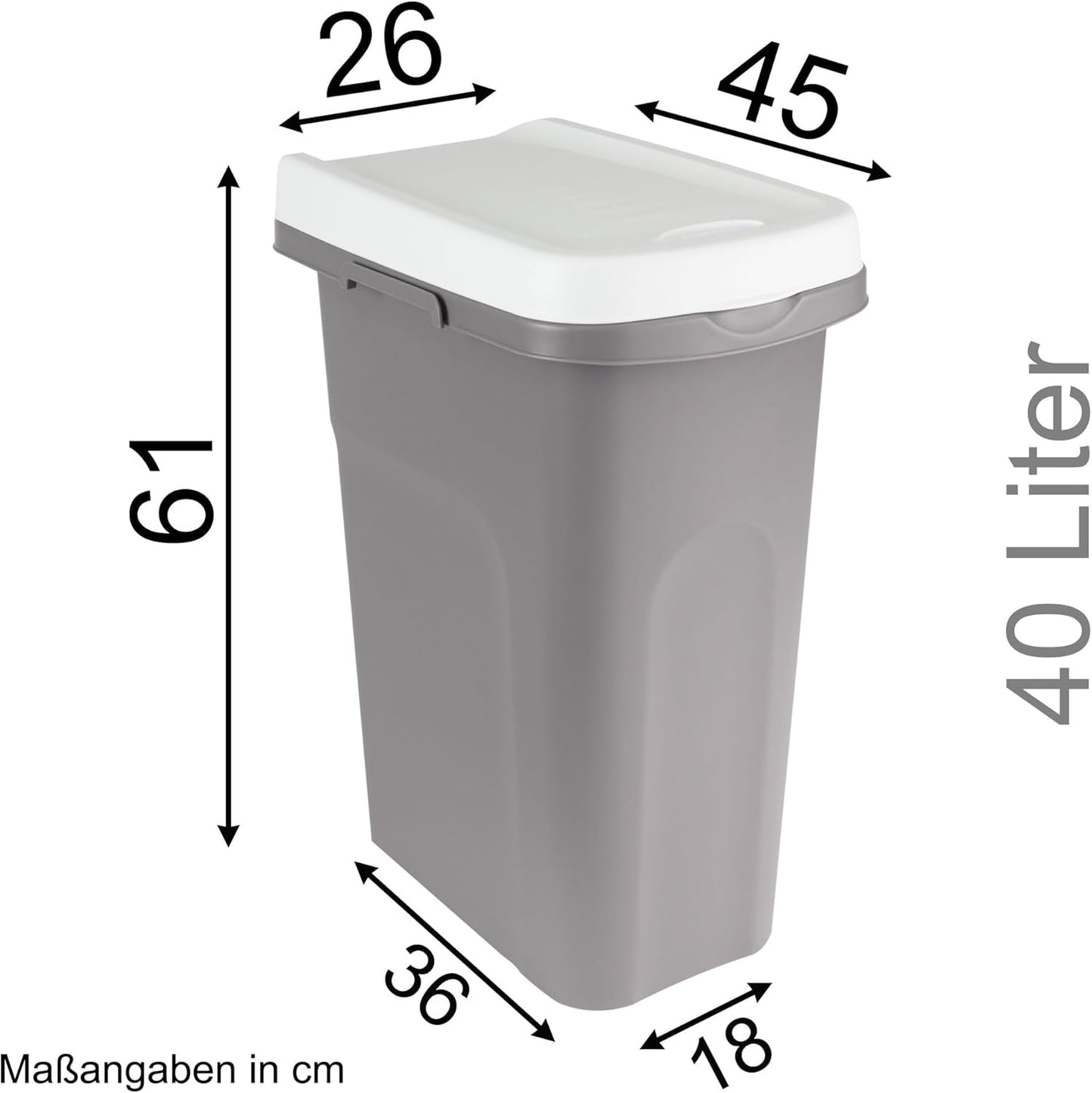 Standeimer, Weiss / 40 Liter