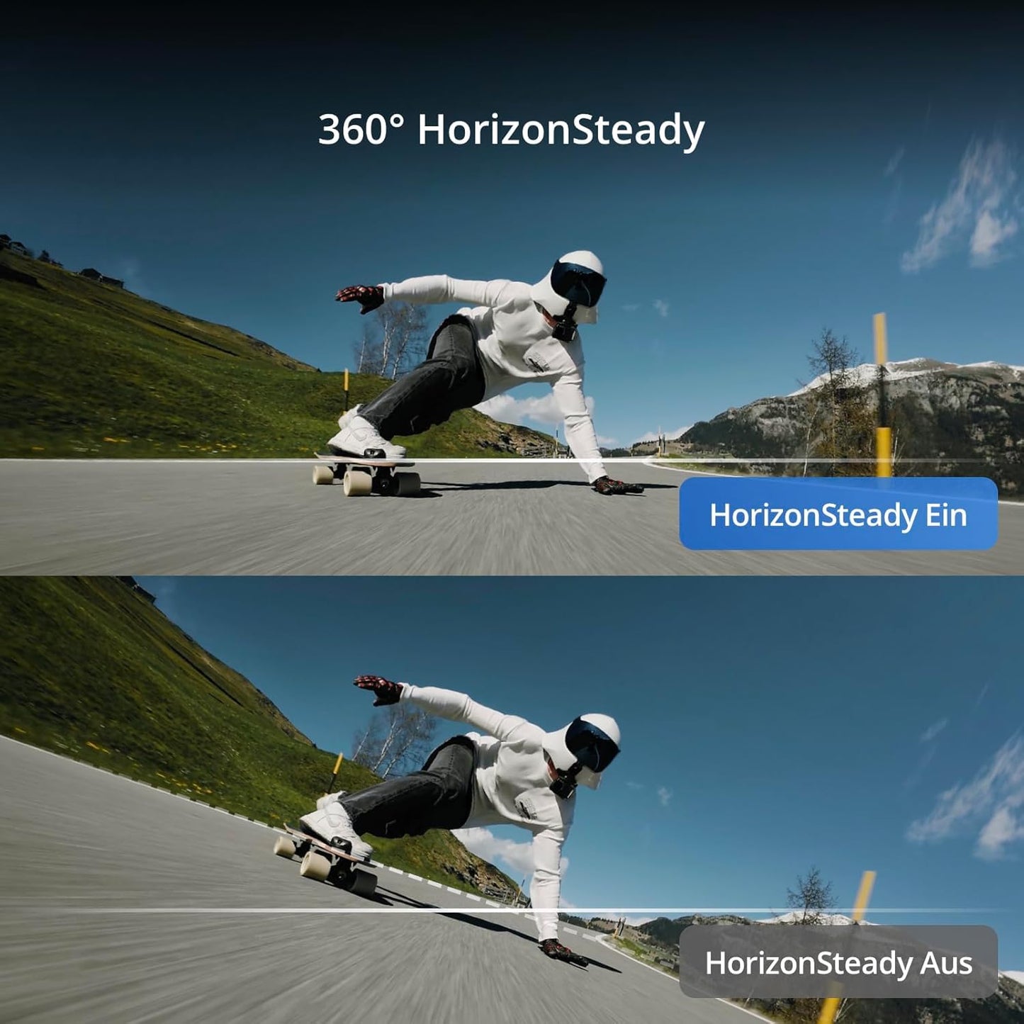 Action-Kamera 4K/120fps mit Low-Light-Aufnahmen, Osmo Action 4 Essential-Combo