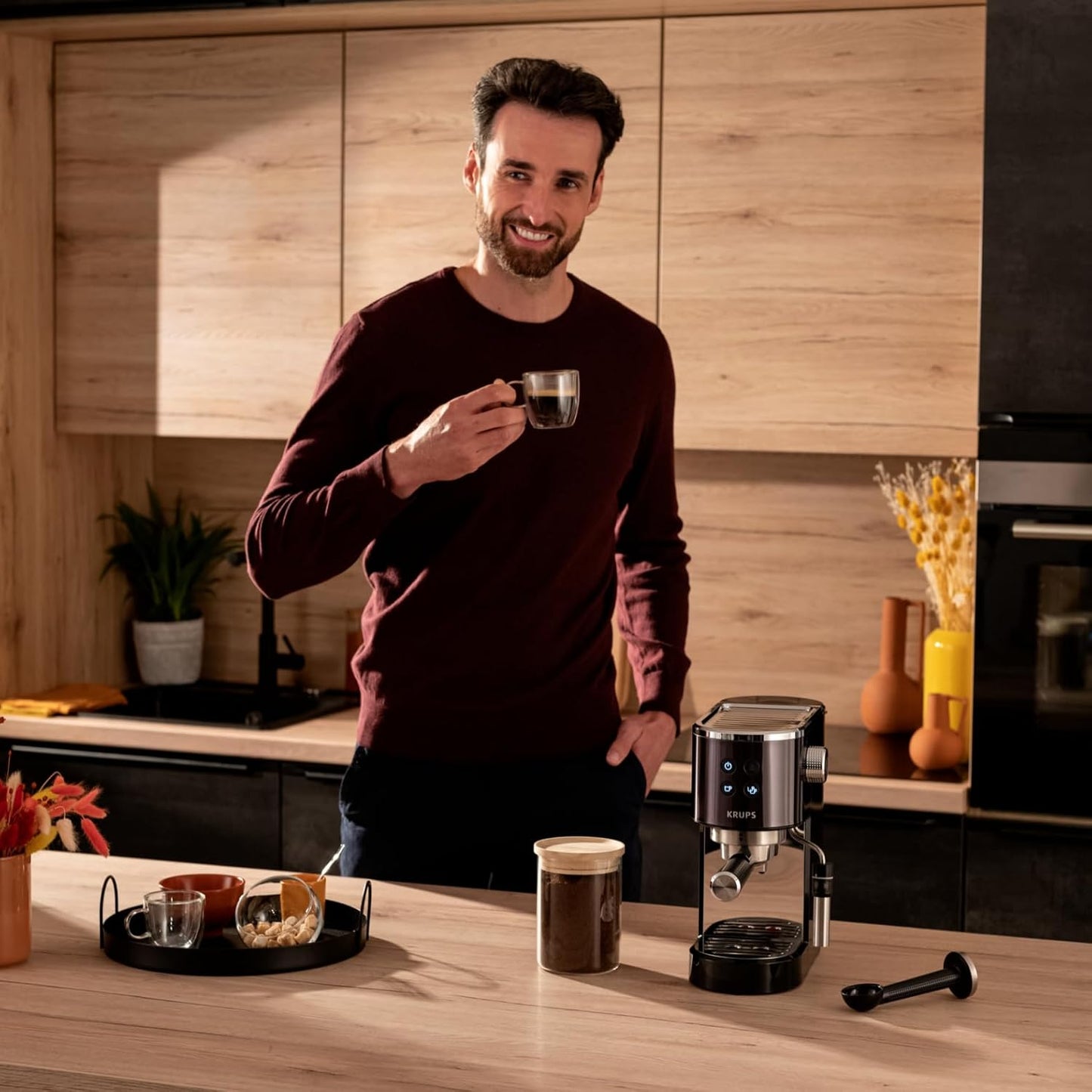 Virtuoso+ Espresso-Siebträgermaschine