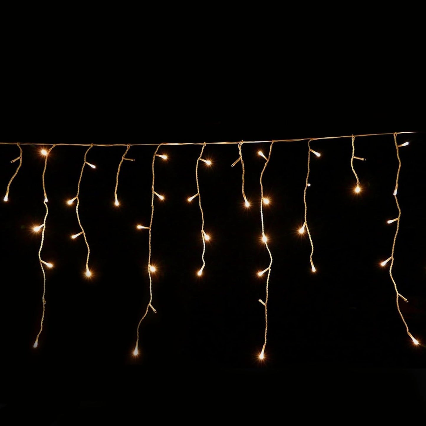 Eisregen Lichterkette mit Timer und Flash-Effekt (6 m, 240 LED), 6 m - 240 LED
