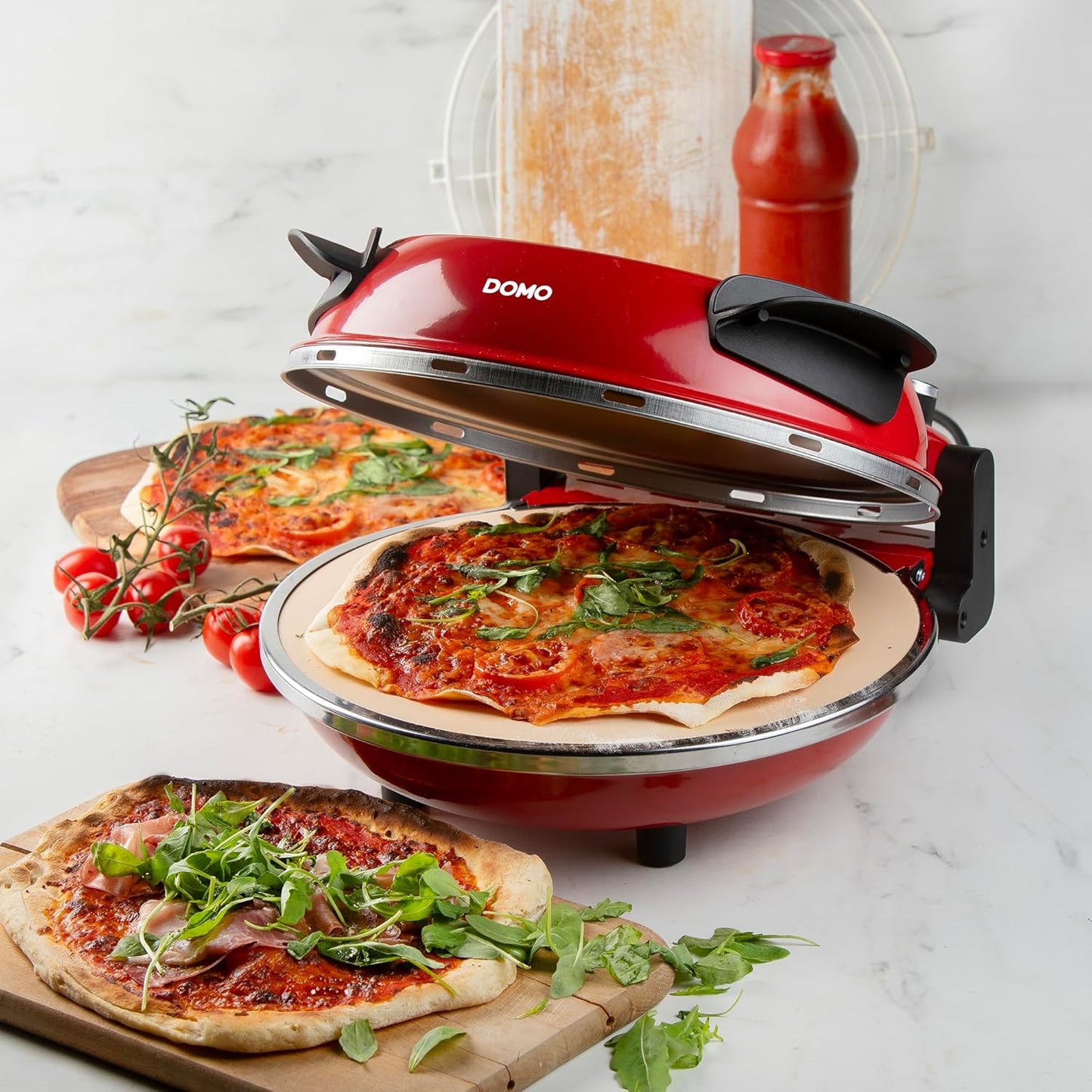Elektrischer Pizzaofen DO9284PZ, With ceramic stone