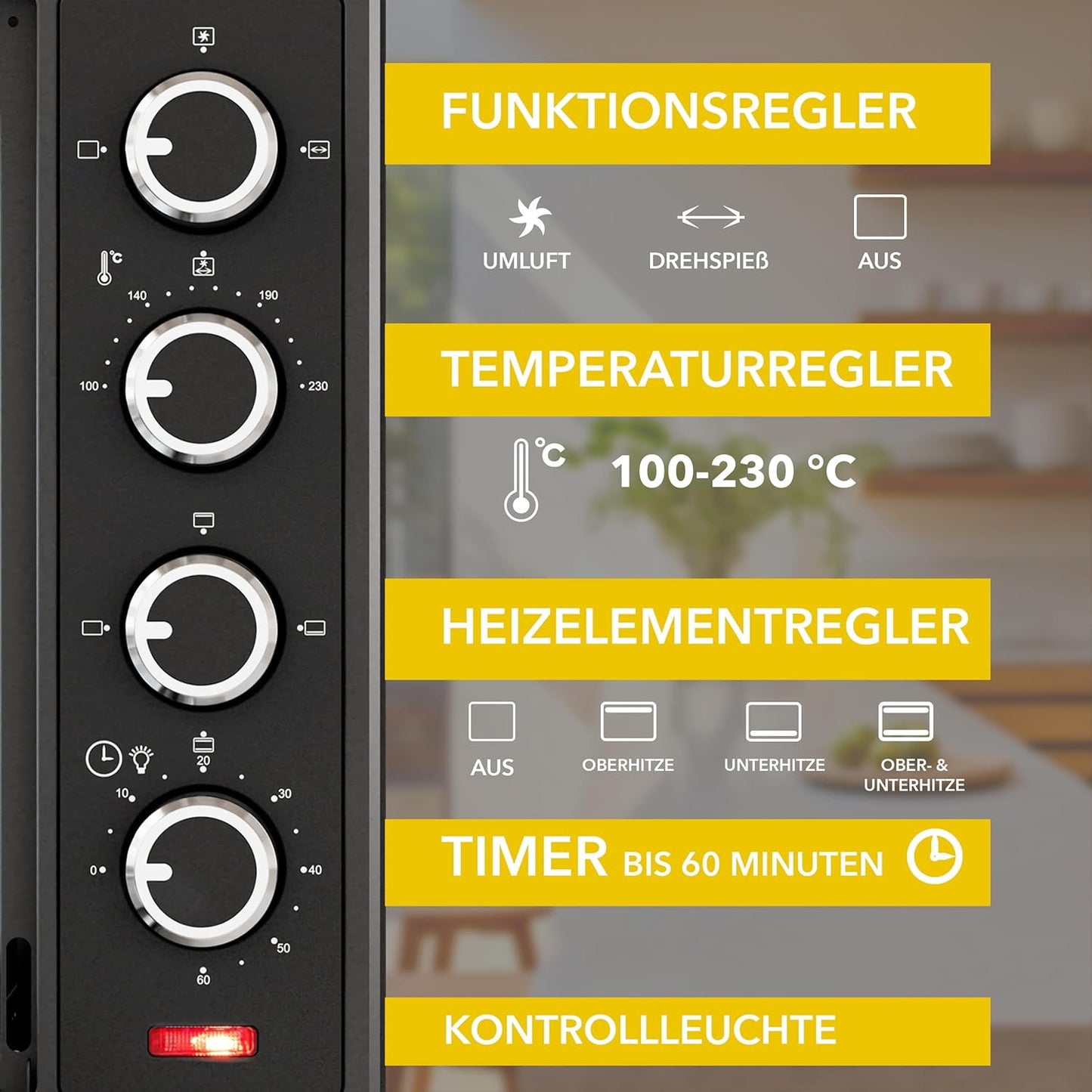 Minibackofen, 60L