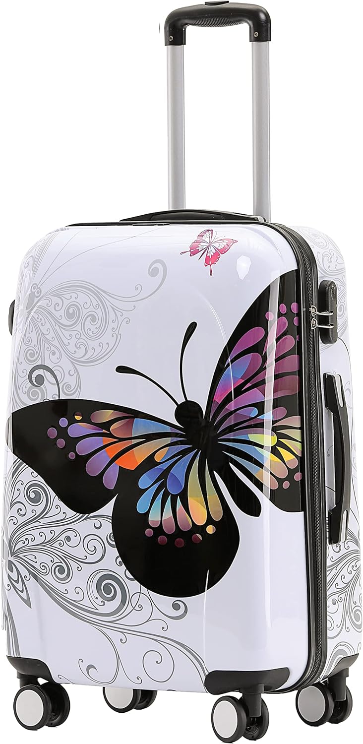 Hartschalenkoffer, Butterfly / XL