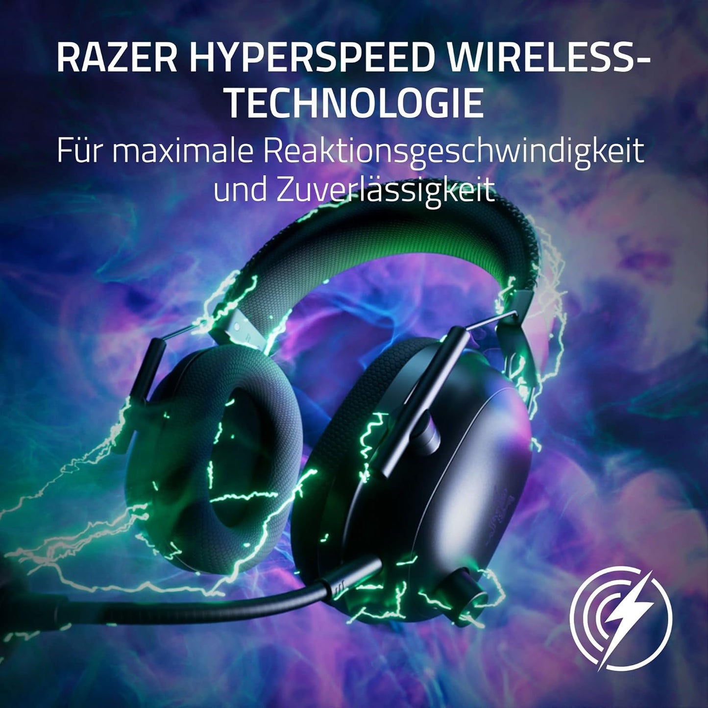 Kabelloses Esports-Headset mit HyperSpeed Technologie, BlackShark V2 Pro Weiss