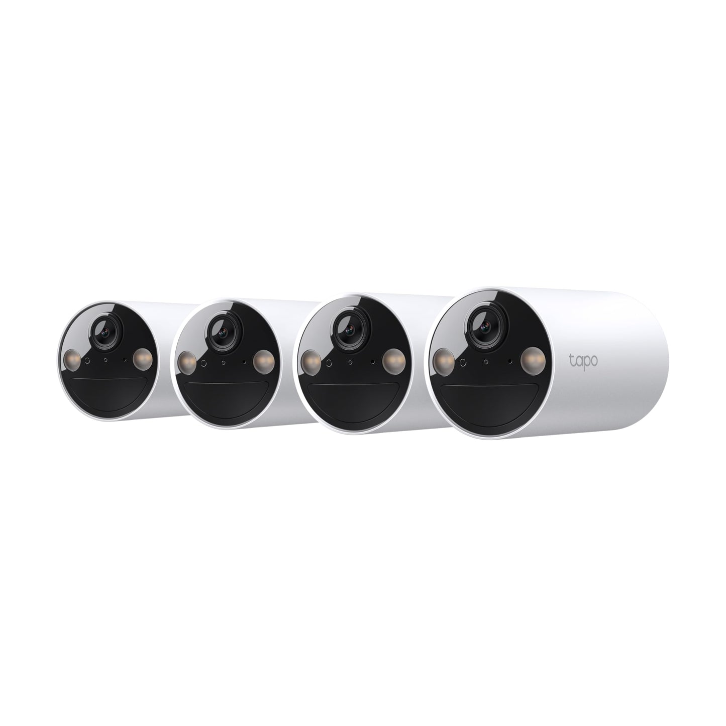 4er-Set Überwachungskamera C410, Aussenkamera Akku 4pk