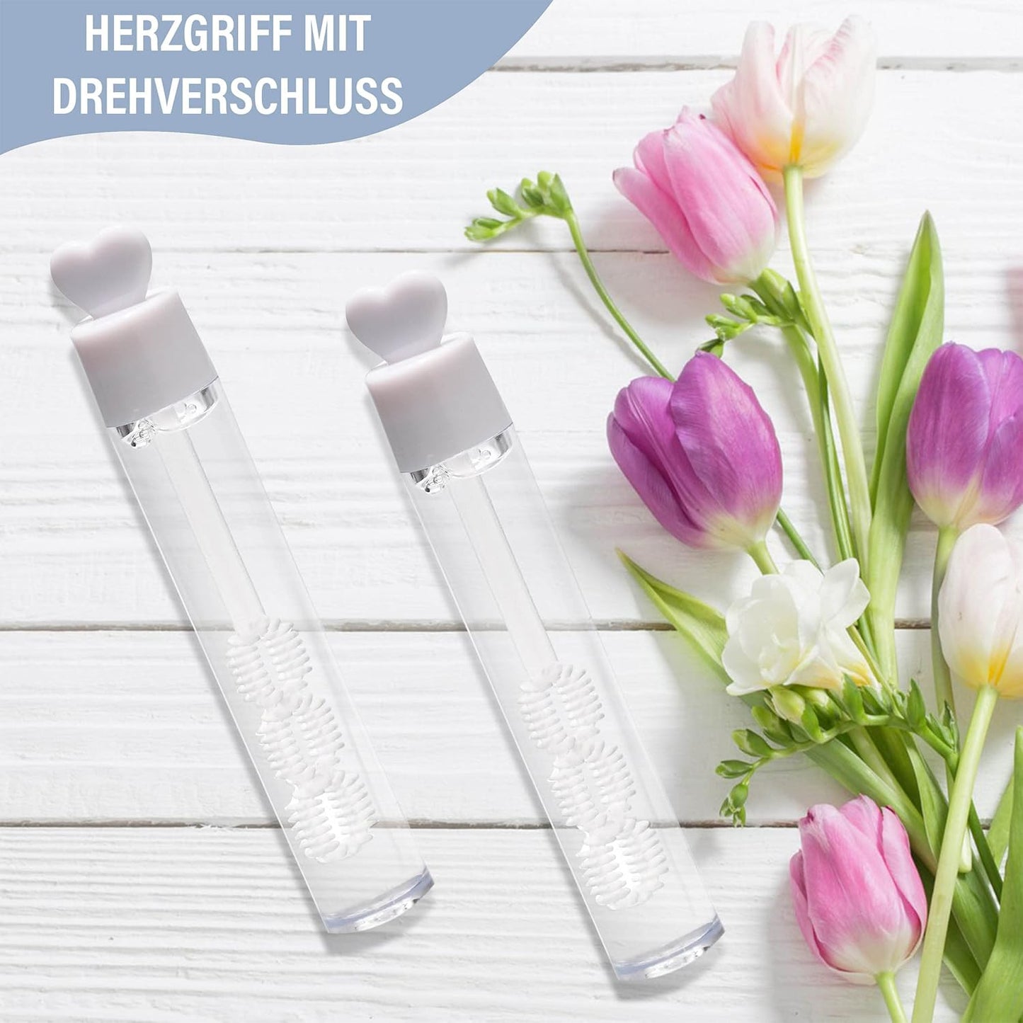 Seifenblasen Lovegläschen, 96 Stück, für Hochzeiten, 96x Box