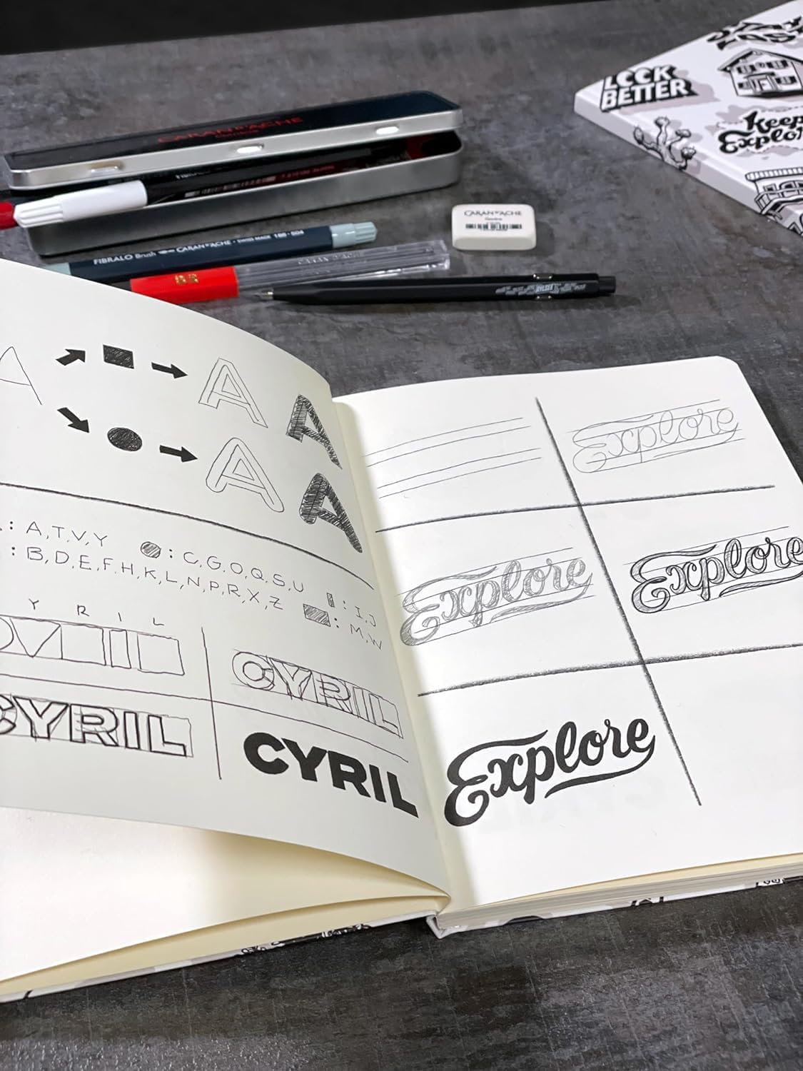 Kreativset Rylsee Letteringset