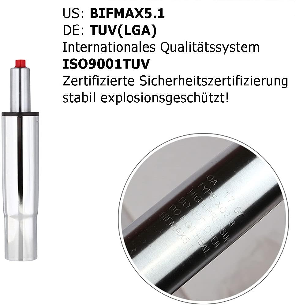 Gasdruckfeder, 160mm /  Schwarz