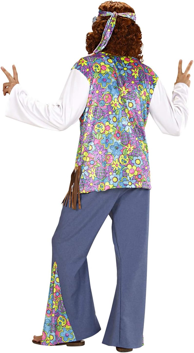 Hippie Kostüm Flower Power, S