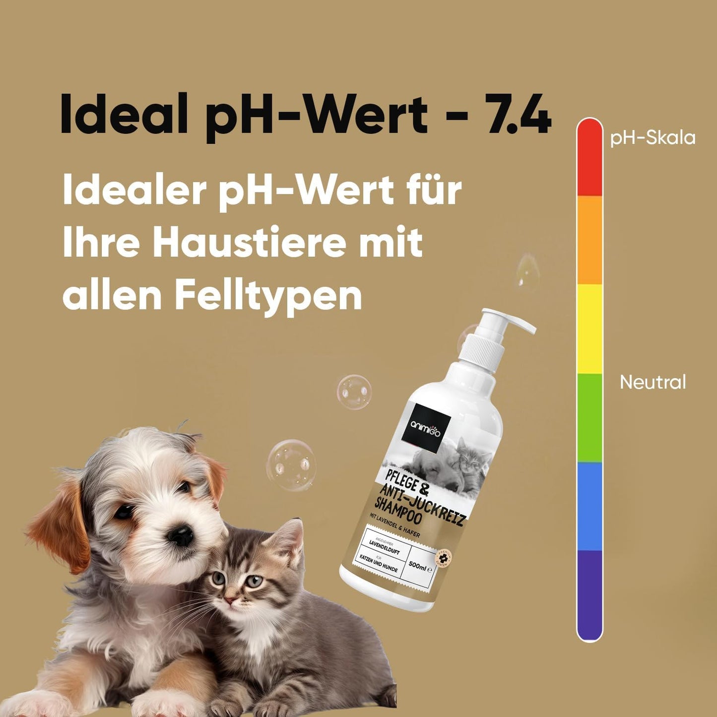 Hundeshampoo gegen Juckreiz (500ml), Shampoo