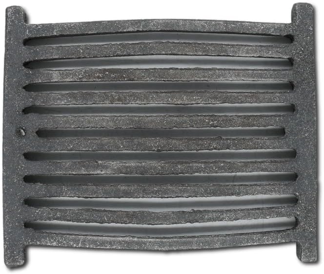 Gusseisen-Kaminrost, Gusseisen 22,5 x 18,5 cm