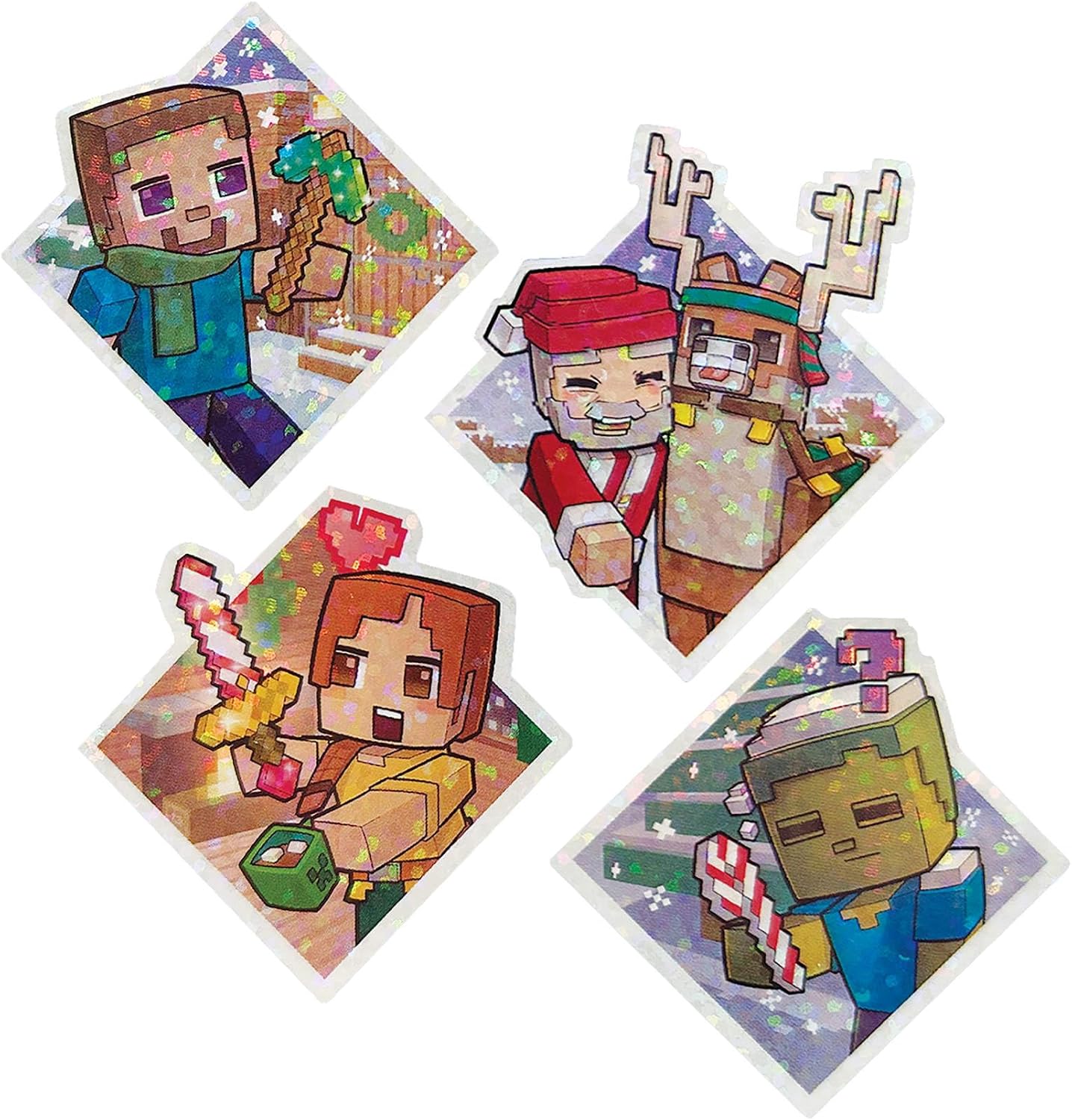 Minecraft Adventskalender mit Actionfiguren und Zubehör