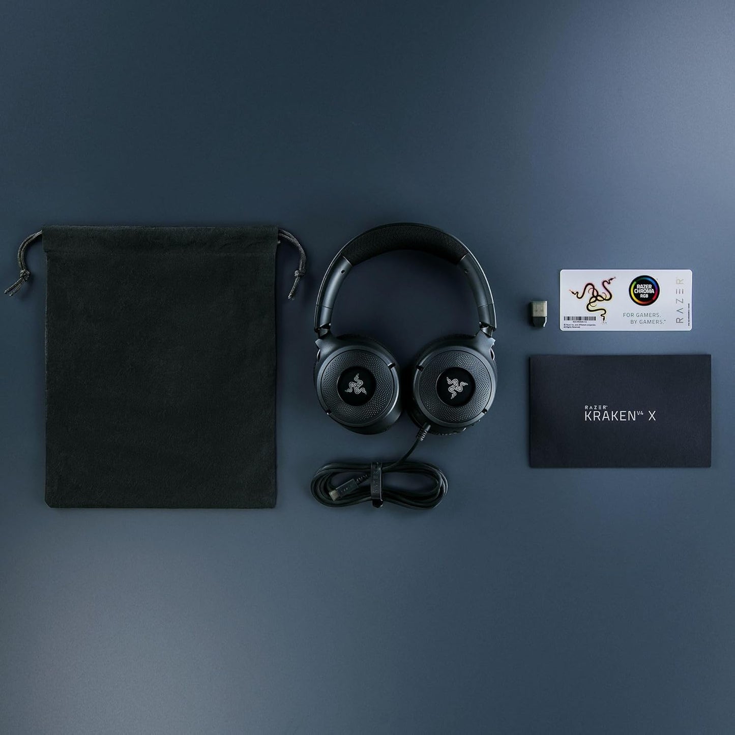 Kraken V4 X: Kabelgebundenes PC-Gaming-Headset, Kraken V4 X Schwarz